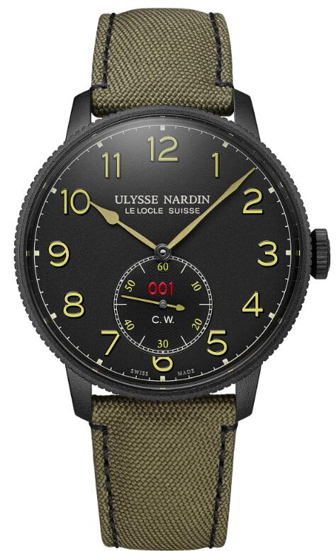Ulysse Nardin Marine Torpilleur 1183-320LE_BLACK Replica Watch